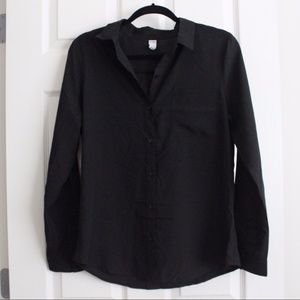 Old Navy Black Button Down Shirt